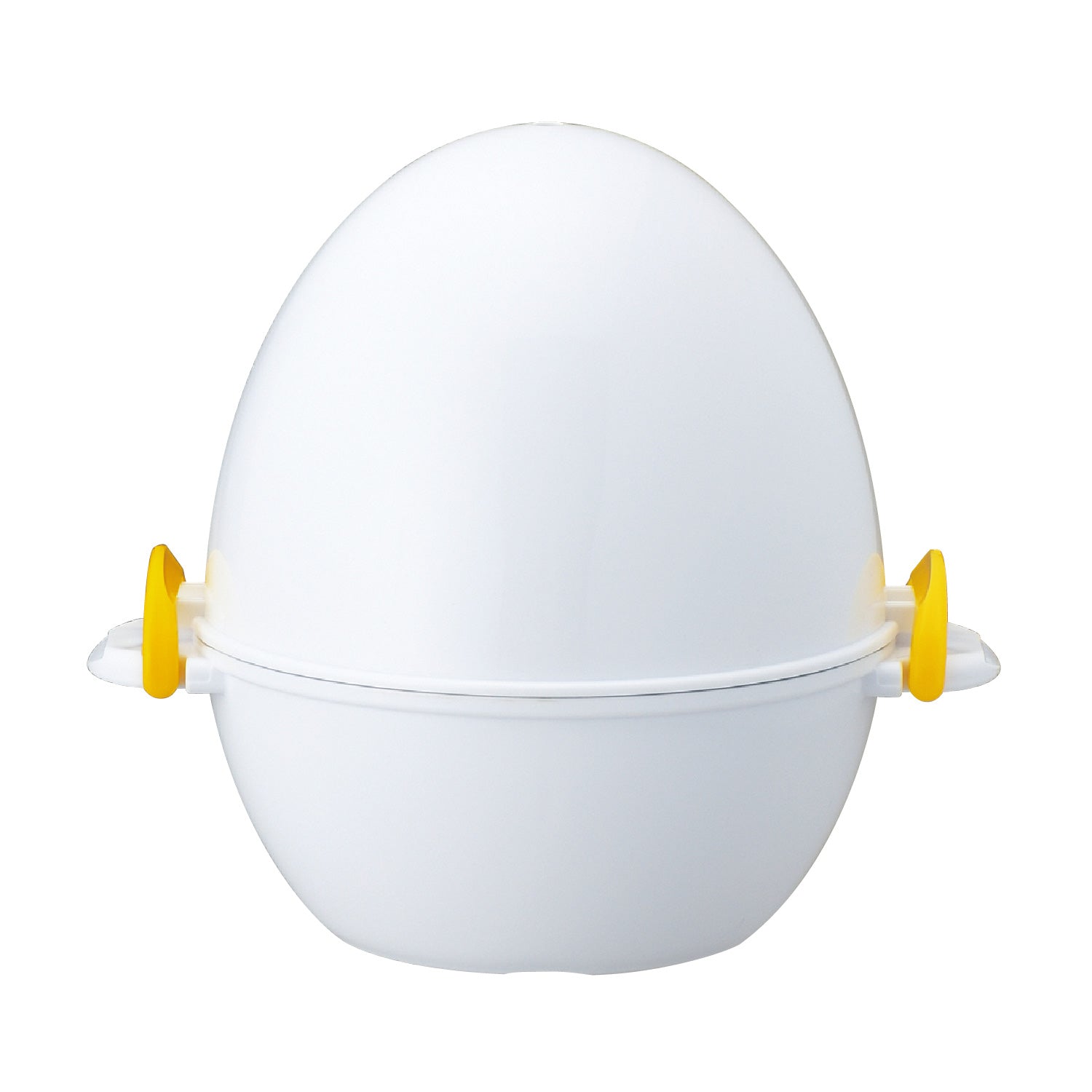 Akebono Microwave Egg Boiler - Quick & Easy 3-Egg Cooker for Perfect Hard, Medium or Soft Boiled Eggs - Ideal for Breakfast, Meal Prep & Keto Diet