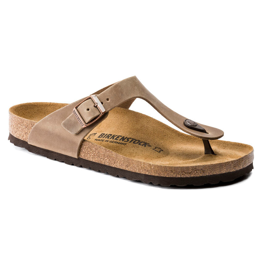 Birkenstock Gizeh Tobacco Women's Sandals - Comfortable & Stylish for Summer, Beach, and Casual Wear