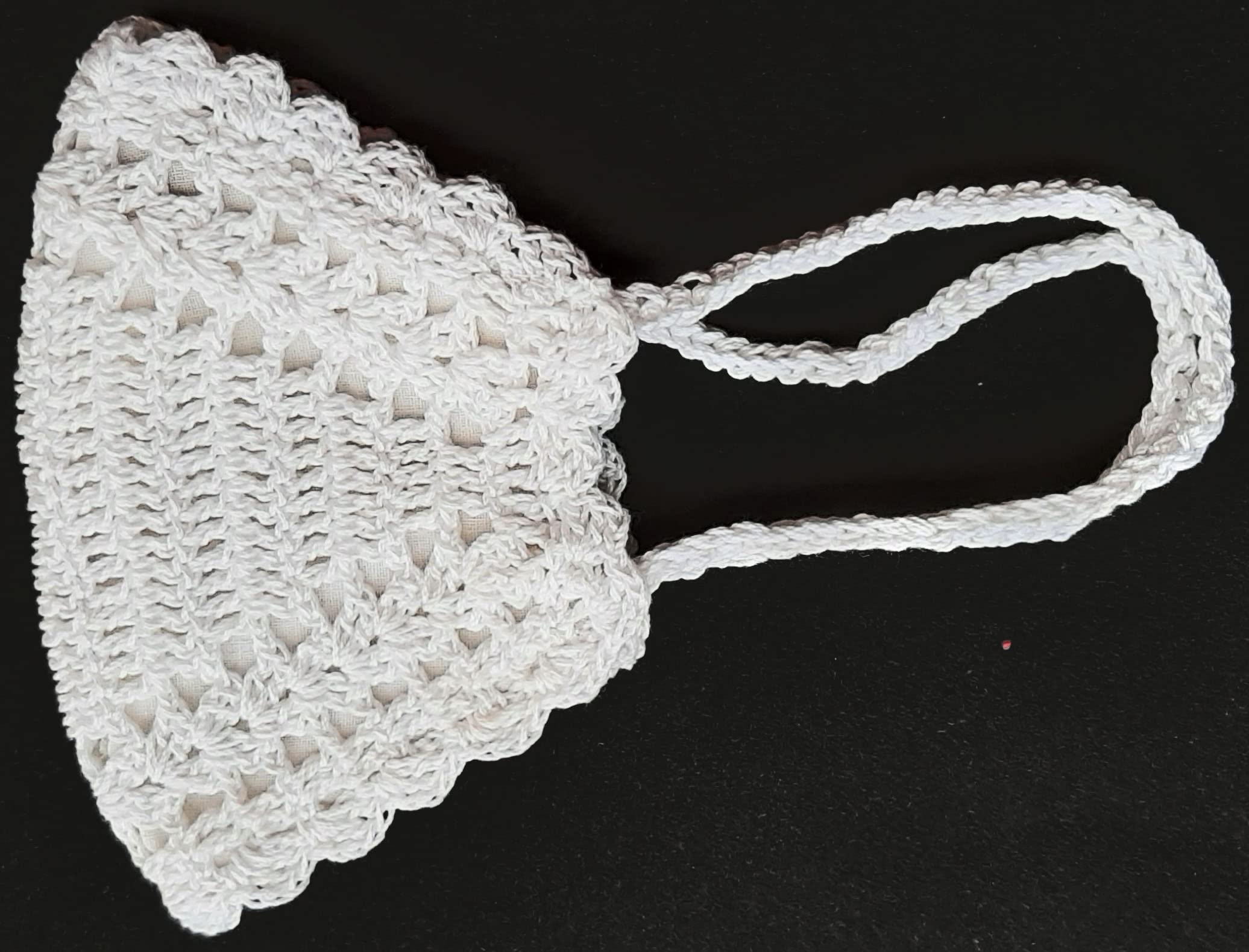 My Little Princess Handmade Crochet Face Mask - Breathable & Adjustable for Kids - Perfect for School, Parties & Outdoor Activities