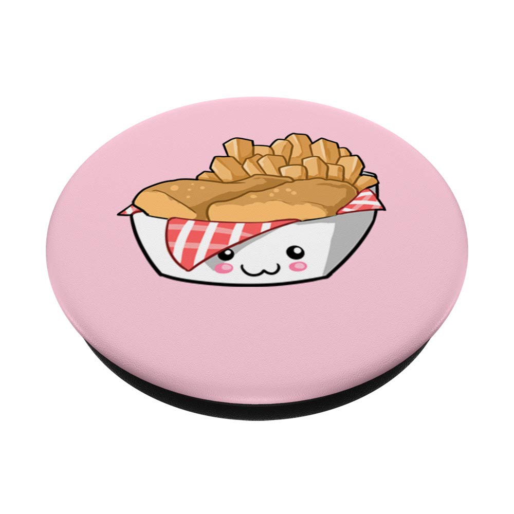 Cute Kawaii Chicken Finger Cartoon for Kids - Fun Fast Food Snack