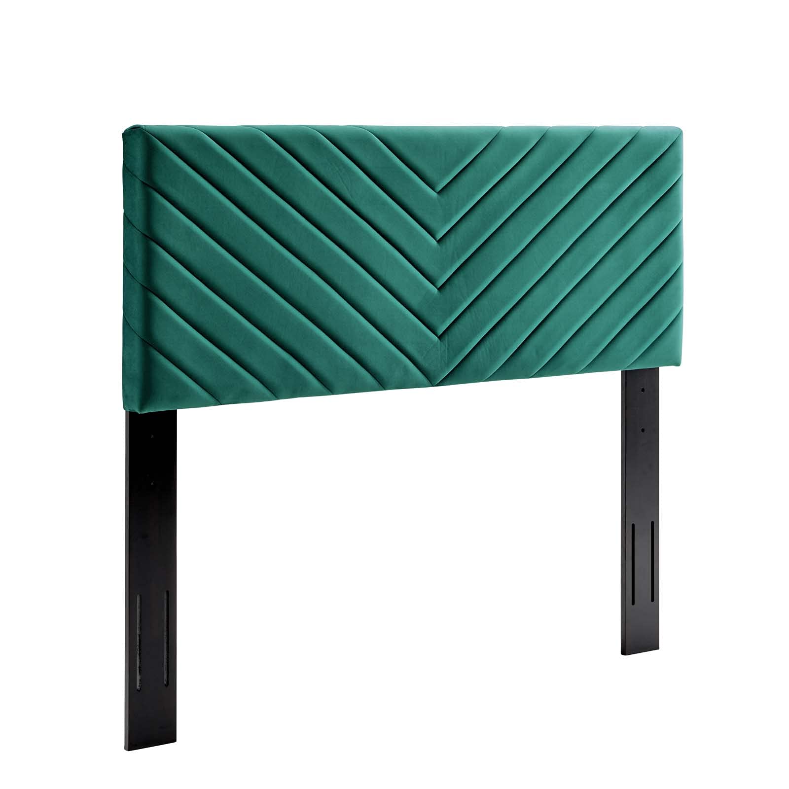 Tufted Velvet Headboard Full Queen Size - Modern Contemporary Teal Blue Upholstered Bed Frame for Master Bedroom Suite | Perfect for Luxurious Home Decor & Cozy Bedroom Upgrade