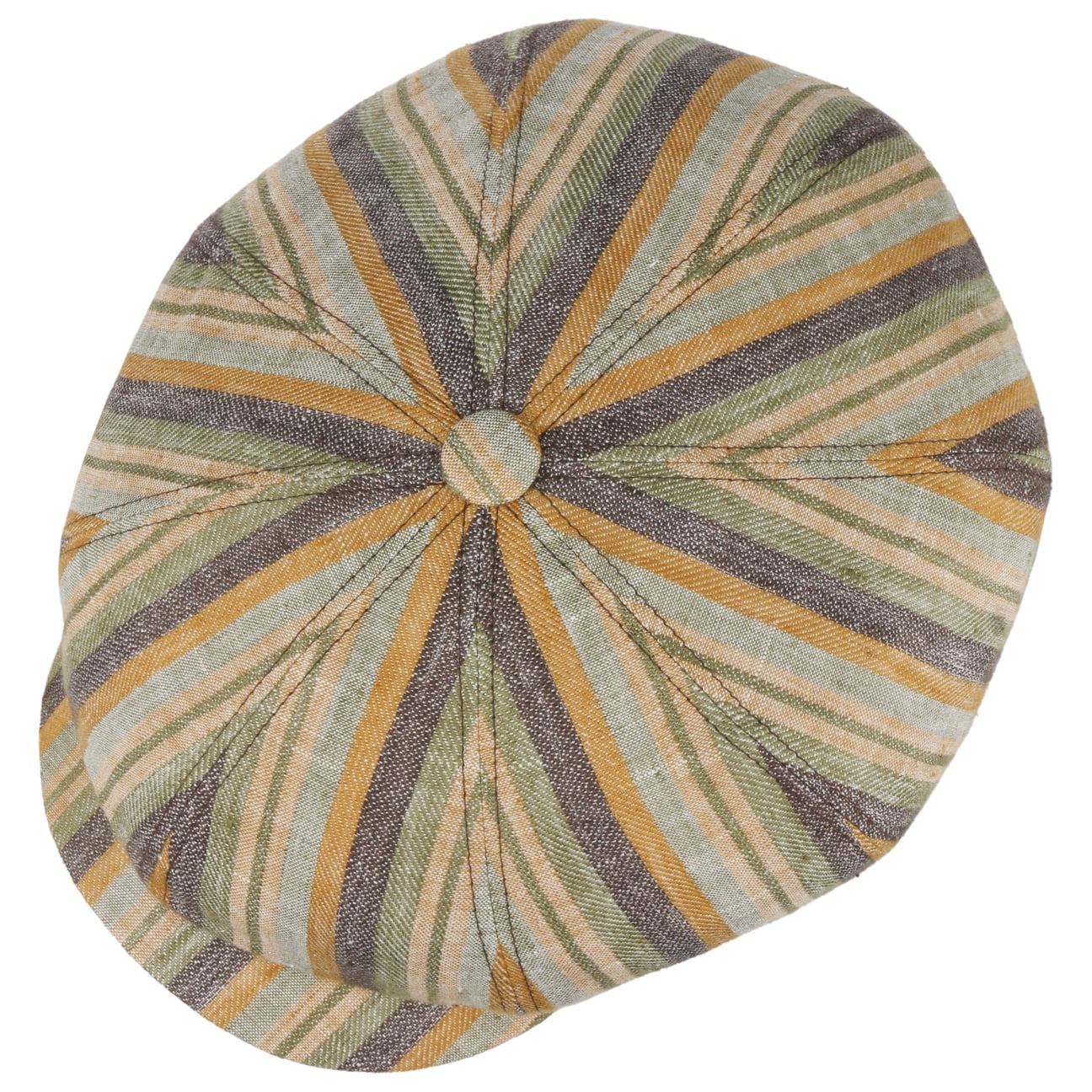 Stetson Hatteras Sacota Linen Flat Cap for Men - Classic Summer Hat for Outdoor Activities, Travel & Casual Wear