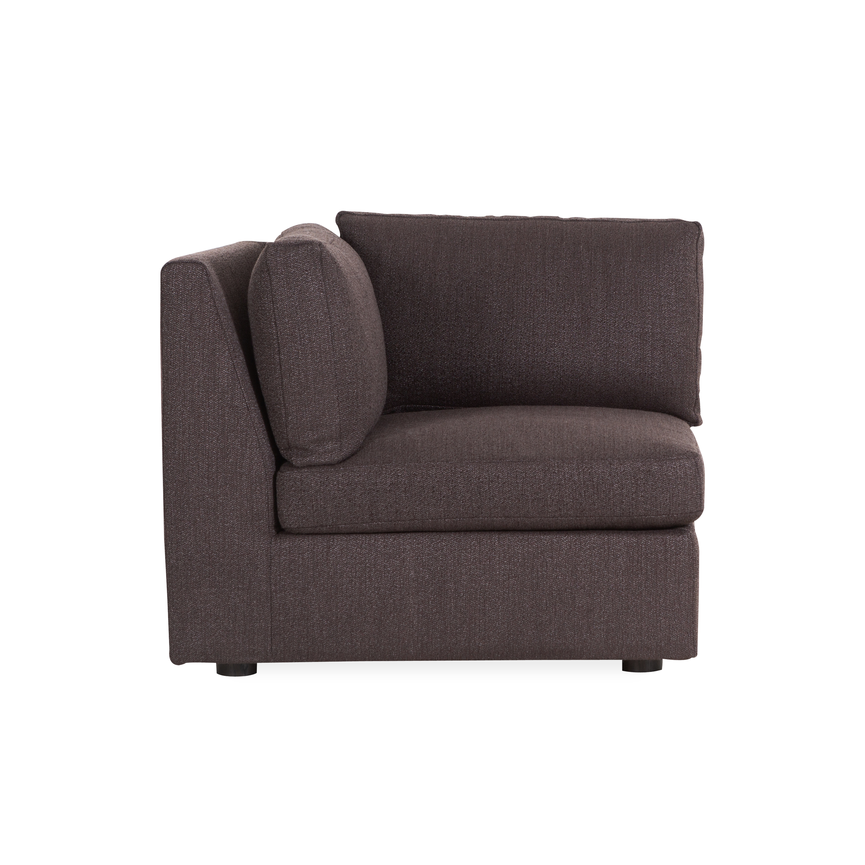 Kore Soft Arm Modular Sectional Sofa - Modern L-Shaped Couch for Living Room, Home Theater & Lounge Areas - Comfortable and Stylish Furniture for Family Gatherings & Relaxation
