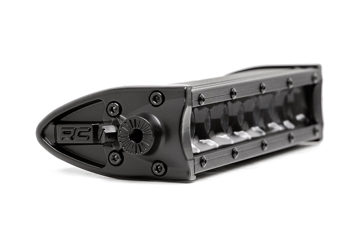 8 Inch Black Series LED Light Bar - Single Row Off-Road Pair (70728BL) | Waterproof, Durable for Trucks, Jeeps, ATVs & UTVs | Perfect for Night Driving, Camping & Outdoor Adventures