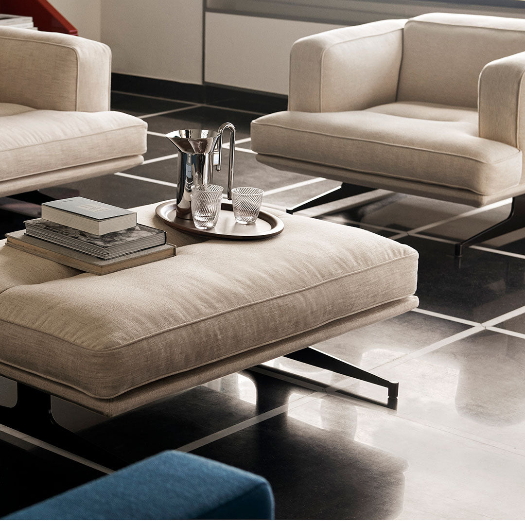 Andtradition Anderssen Pouf AV32 - Modern Indoor Footstool & Ottoman for Living Room, Bedroom, or Lounge Decor
