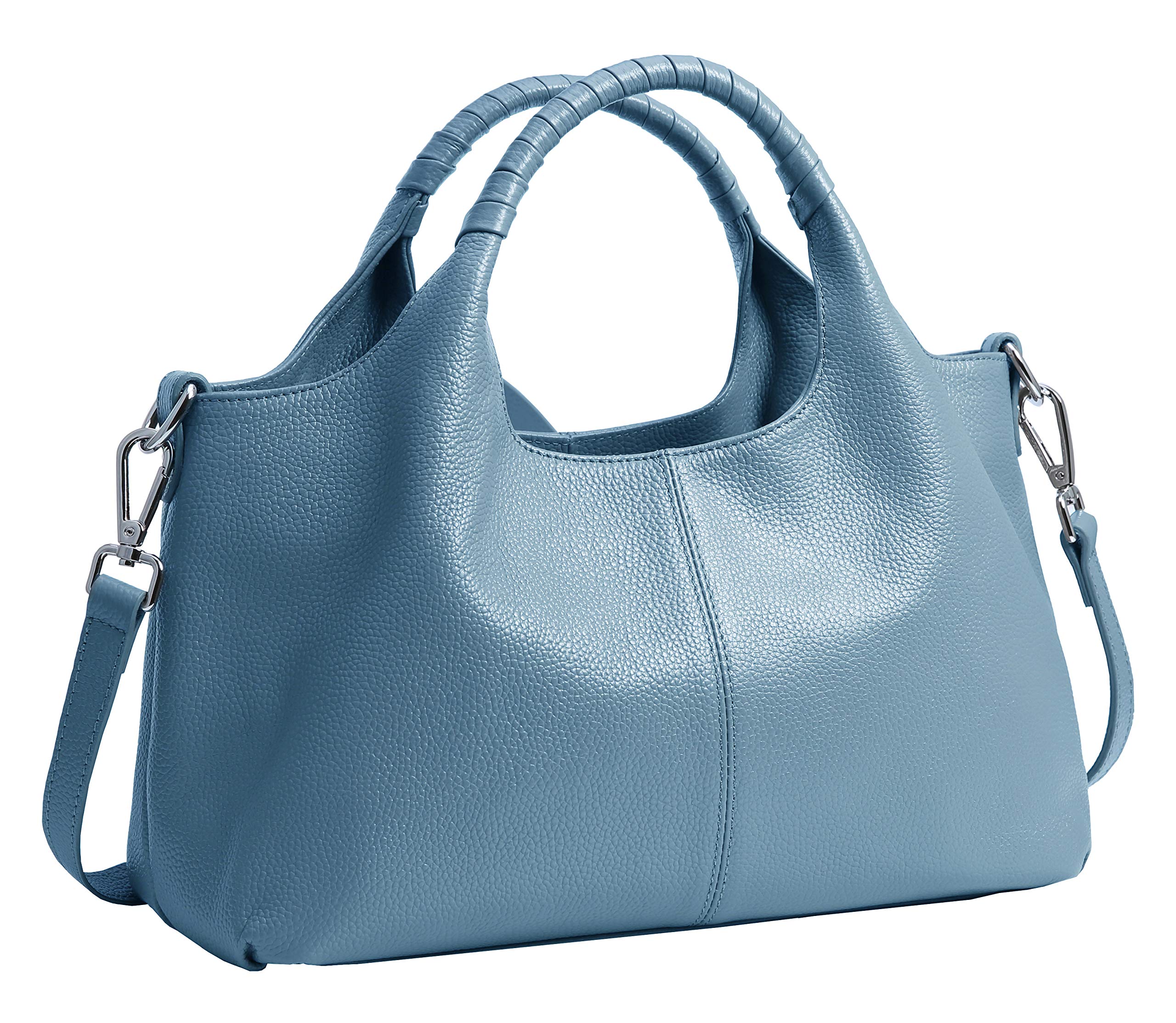 Genuine Leather Shoulder Bag for Women - Designer Crossbody Satchel Purse & Hobo Tote - Perfect for Work, Travel & Everyday Use