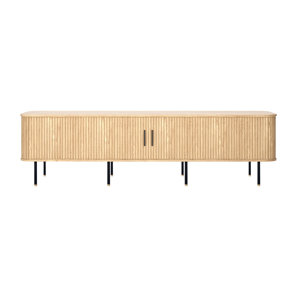 Ipanema Large TV Stand - Modern Entertainment Center for Living Room, Bedroom & Home Theater - Durable Wooden TV Cabinet with Storage Shelves