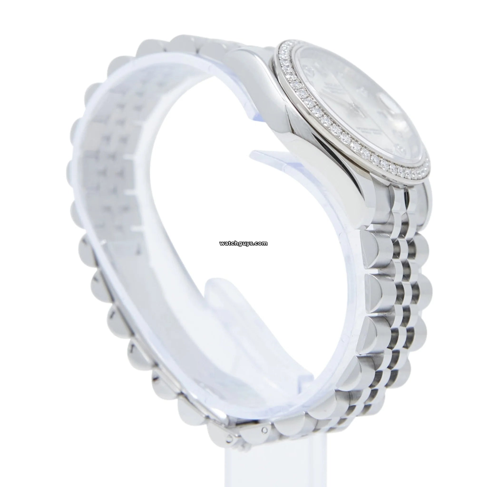 Rolex Datejust 178384 Silver Diamond Jubilee Watch - Luxury Stainless Steel & Diamond Bezel Timepiece for Men - Perfect for Business, Gala & Special Occasions