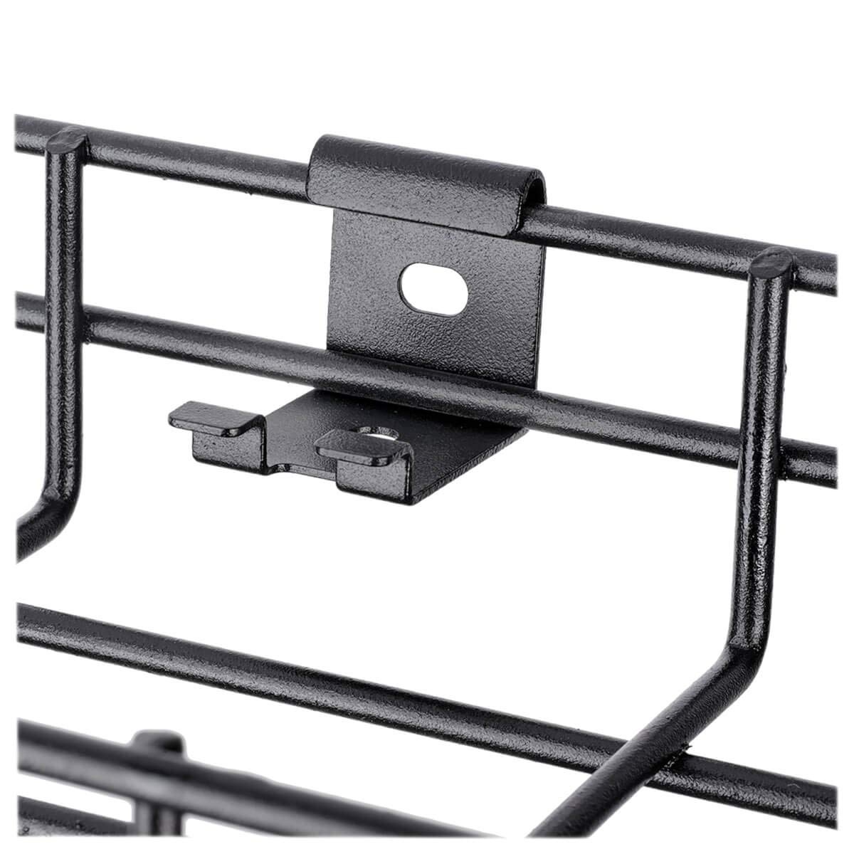Tripp Lite SRWBWALLBRKTLD Light Wall Bracket & Horn Bracket for Small Wire Mesh Cable Trays - Perfect for Data Center, Server Room & Office Cable Management
