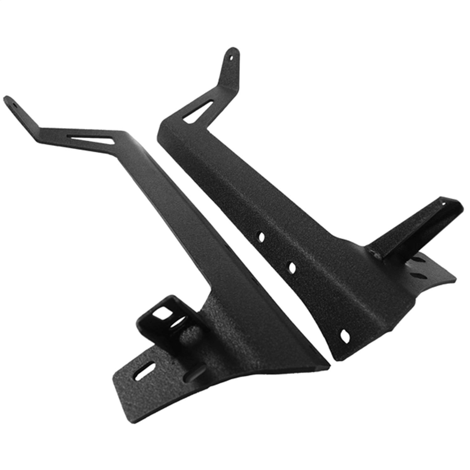 Competition Specialties CSI B19-1AB LED Light Bar Brackets - Universal 8mm Post Mount for Upper Windshield & Lower Pillar Installation - Includes Hardware - Perfect for Off-Road Trucks, Emergency Vehicles & Night Driving