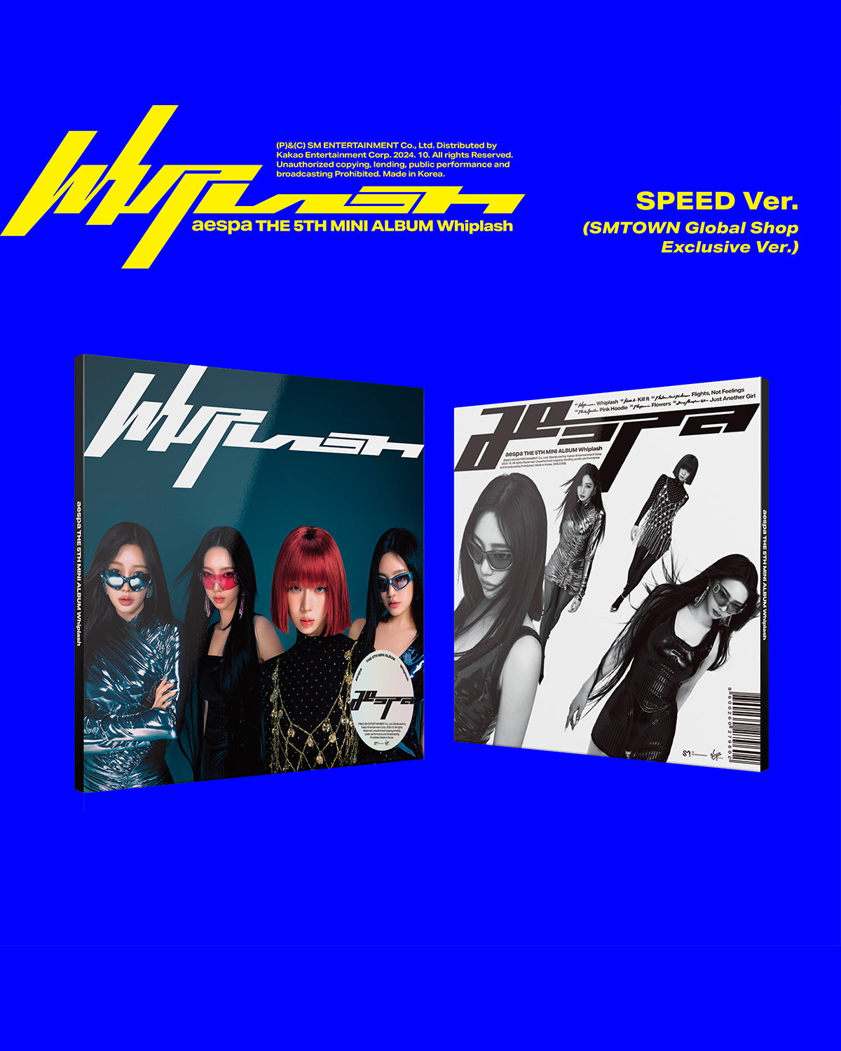 Whiplash - 5th Mini Album (Online Exclusive Version) | K-Pop Music for Fans, Collectors & Gift Giving