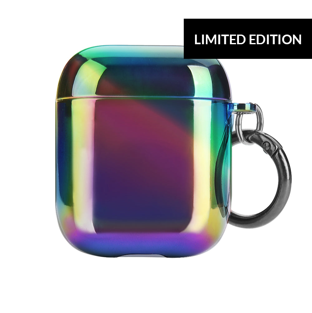 Midnight Nebula AirPod Case - Stylish Protective Cover for AirPods 1/2/3/Pro - Glitter Galaxy Design - Perfect for Travel, Work & Everyday Use