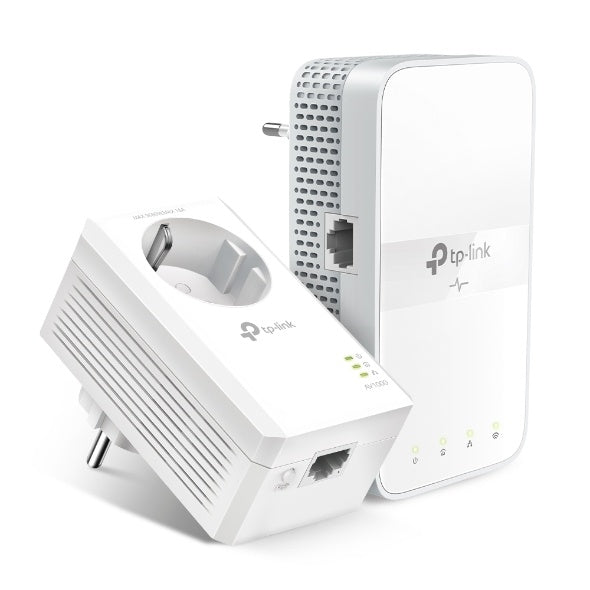 TL WPA7617 1200Mbps Powerline WiFi Extender with Ethernet Port - High-Speed Home Network Adapter for Gaming, Streaming & Remote Work