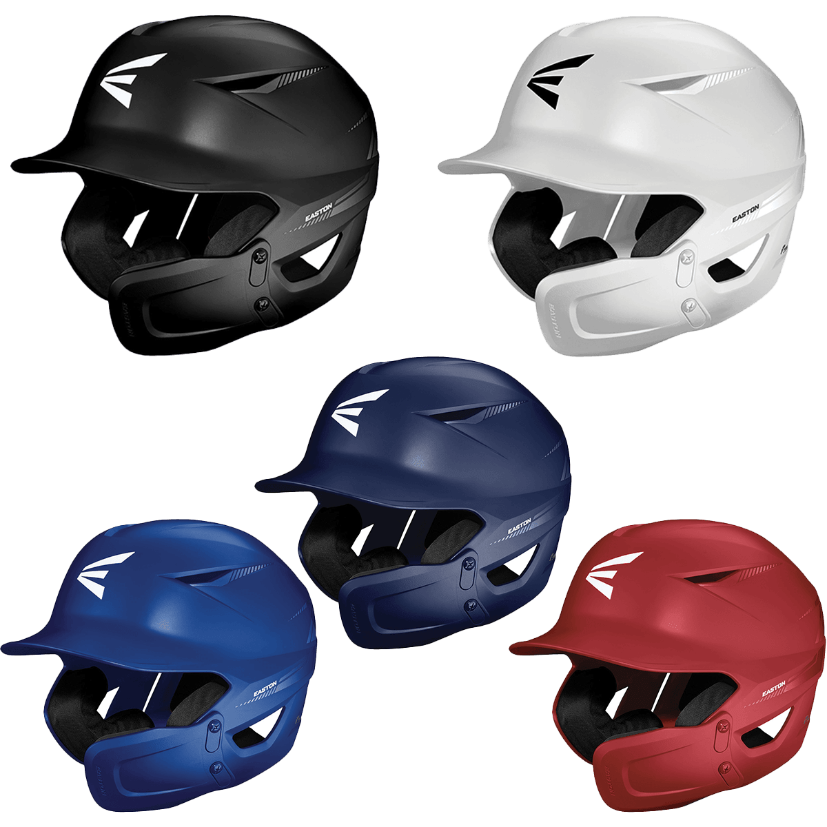 Easton Pro Max Baseball Helmet with Universal Jaw Guard - Adult & Youth Adjustable Batting Helmet for Baseball & Softball - Perfect for Training, Games & Safety Protection
