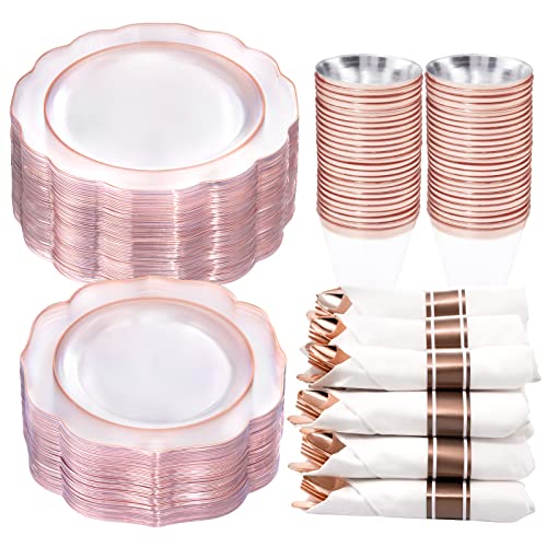 Clear Rose Gold