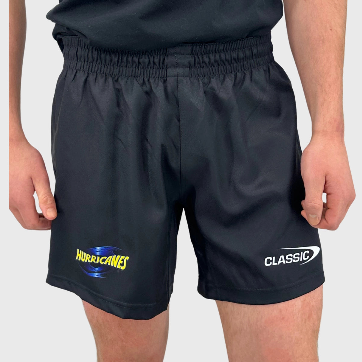 Classic Hurricanes Super Rugby Onfield Shorts - Men's Breathable Quick-Dry Sports Shorts for Rugby Training & Matches - Perfect for Rugby Players and Fans