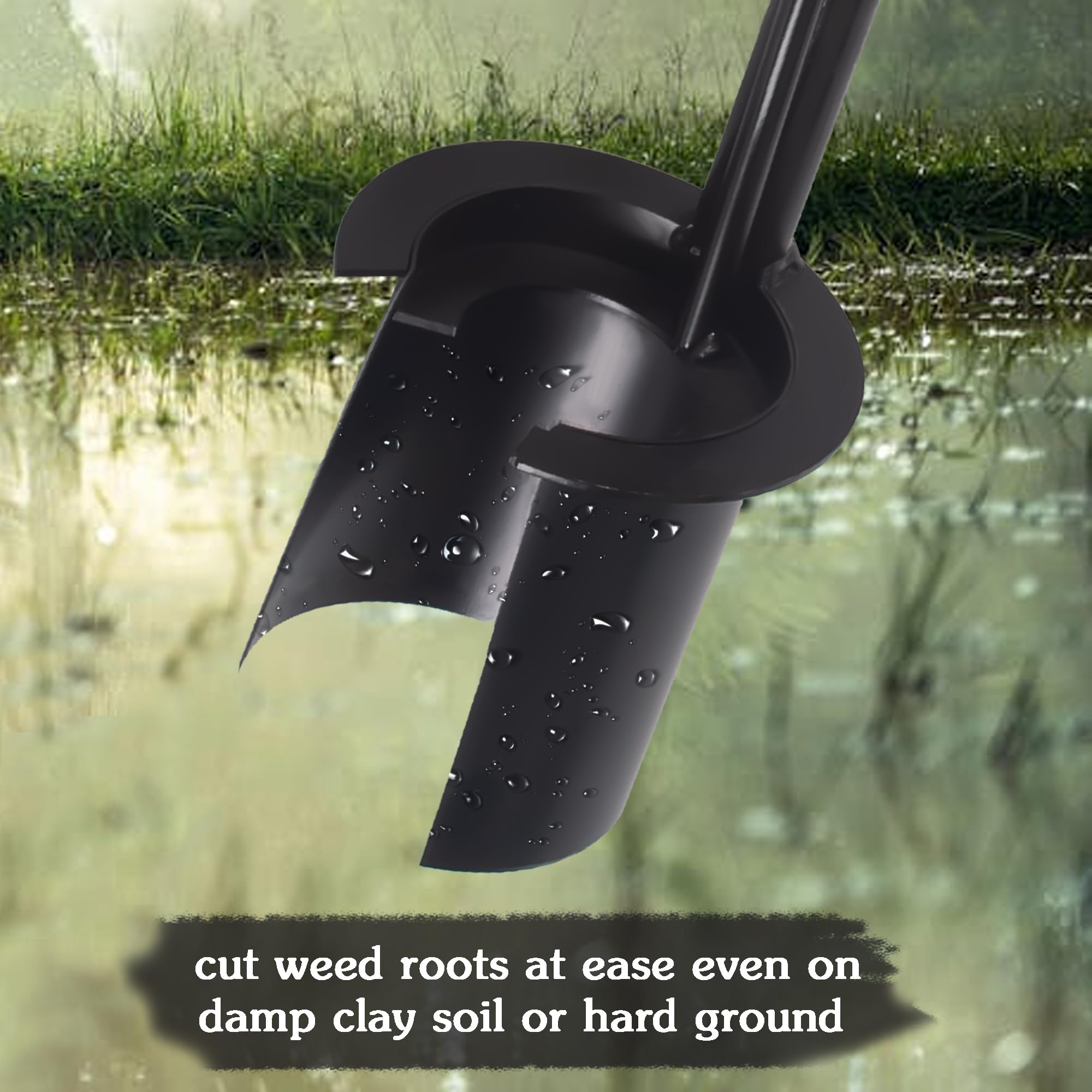 **Bulb Planter Tool - Handheld Seedling Transplanter for Gardening, Planting Flowers & Transplanting Fruit Trees - Perfect for Home Garden, Backyard Planting & Landscaping Projects**