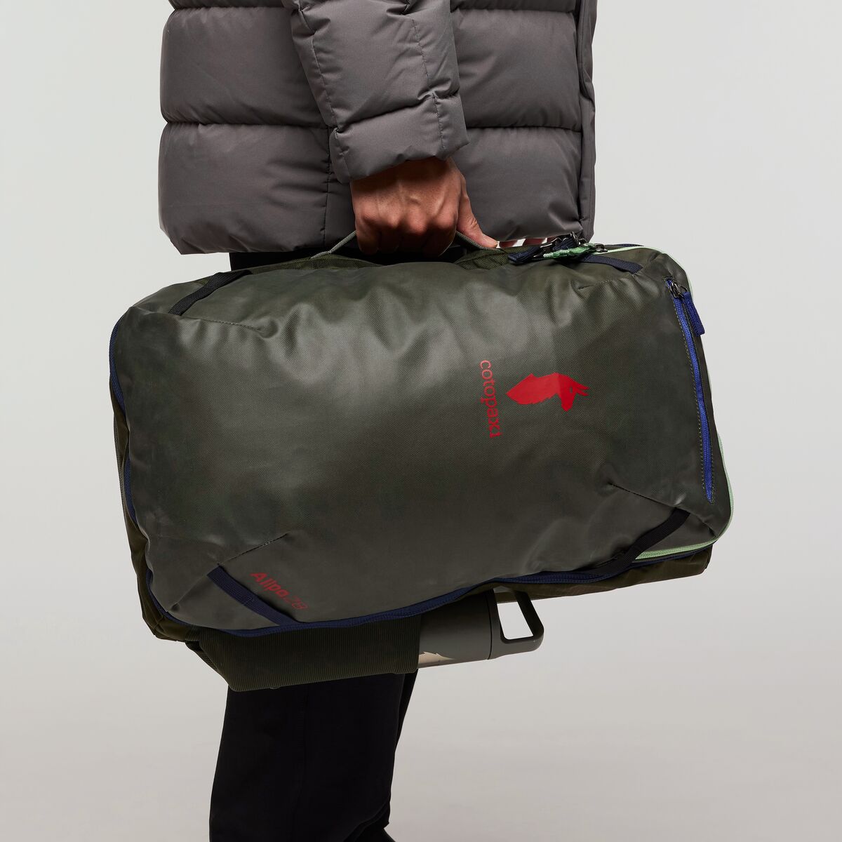 Cotopaxi Allpa 28L Travel Backpack - Lightweight Carry-On Pack for Hiking, Camping & Air Travel | Water-Resistant Blue Spruce/Abyss Color | Perfect for Weekend Trips & Outdoor Adventures