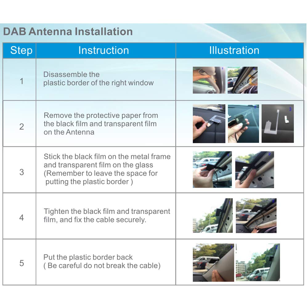 Rimoody DAB/DAB+ Digital Radio Receiver for Car - USB Dongle Adapter with Antenna for Android Car Stereo | Wireless Audio Streaming for Road Trips & Commuting