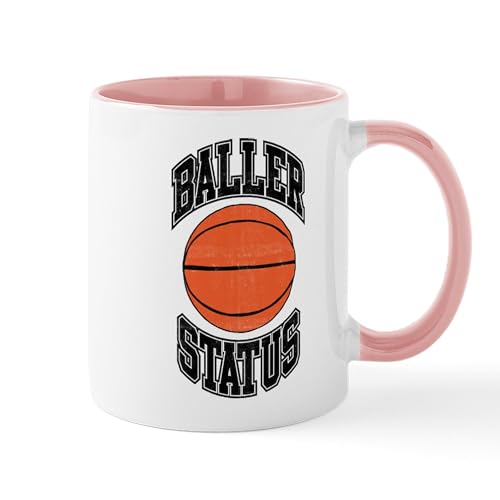 White/Pink Inside - Basketball Baller Status