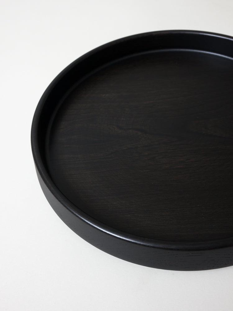 Saibi Tray - Premium Black Serving Tray for Dining, Coffee, Tea, and Home Decor | Elegant and Durable Kitchen Accessory