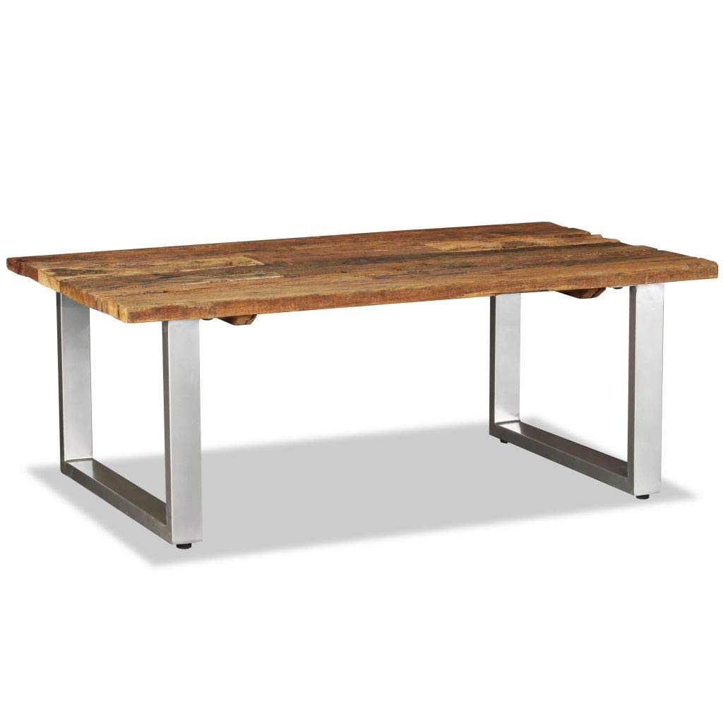 FAMIROSA Reclaimed Wood Coffee Table 39.4