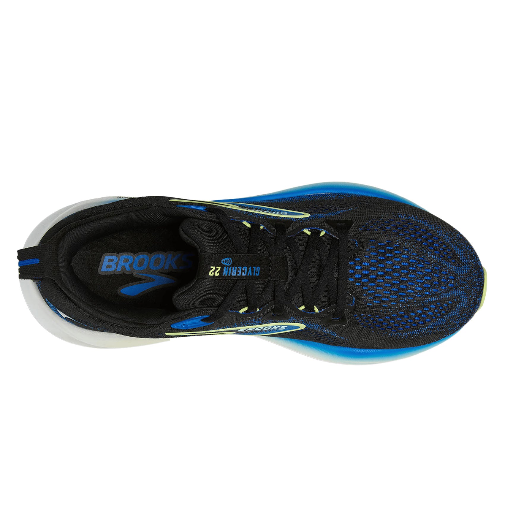 Men's Brooks Glycerin 22 Running Shoes (Wide Width) - Premium Cushioned Sneakers for Long Distance Running & Jogging
