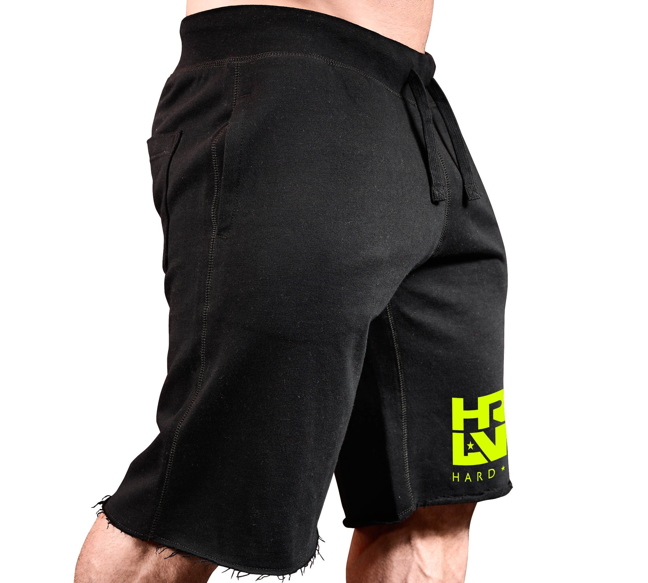 Men's Workout Gym Shorts - HRD-LVN Fitness Sweat Shorts for Running & Training | Breathable Athletic Shorts for Gym, Jogging & Outdoor Sports