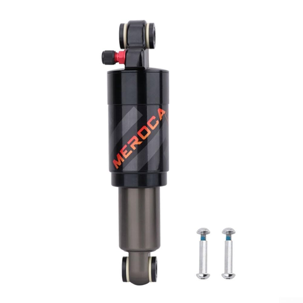Adjustable Air Rear Shock with Rebound Remote Lockout - 150mm Bike Suspension for Road Bikes | Perfect for Mountain Trails, Commuting & Performance Cycling