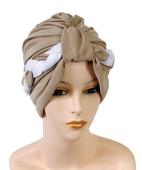 Braided Turban Headband for Women - Stylish Hair Accessory for Workouts, Yoga, and Everyday Wear