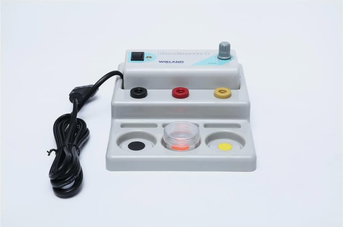 HUZWHHGGH Rhodium Pen Plater - Gold Electroplating Machine for Jewelry Making, Rhodinette System, Gray | Perfect for DIY Jewelry Repair, Ring & Necklace Plating at Home or Professional Workshop