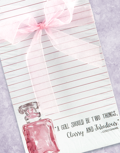 Elegant & Stylish Shopping List Notepad - Premium Quality Memo Pads for Grocery Lists, To-Do Notes & Office Organization - Perfect for Home, Office & Daily Planning