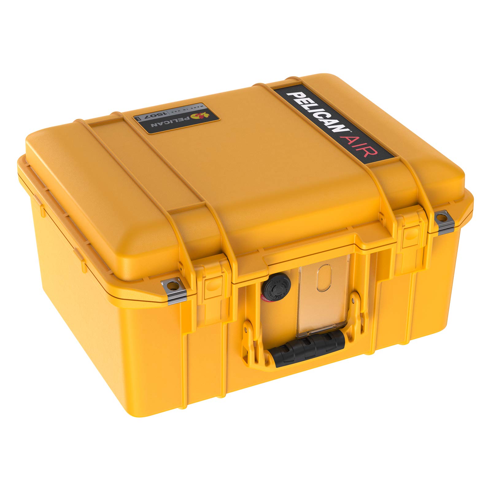 Pelican Air 1507 Protective Case with Foam - Waterproof & Shockproof Yellow Hard Case for Camera, Drone & Electronics - Perfect for Travel, Outdoor Adventures & Equipment Storage
