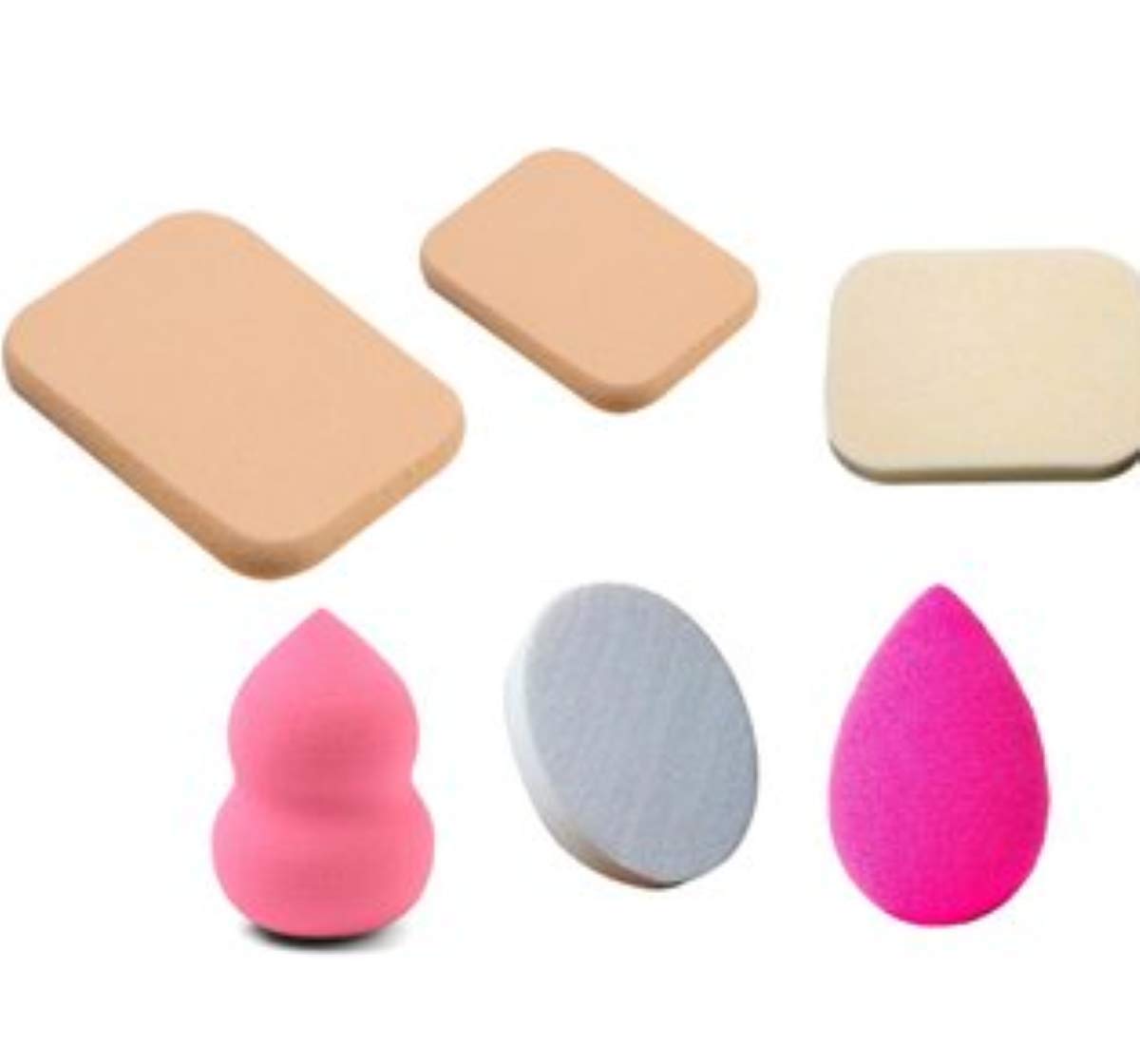 SMOKB 12-in-1 Makeup Sponge Set - Multicolor Beauty Blender for Flawless Application