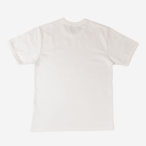 Iron Heart IHT 1600 11oz Heavyweight Cotton Crew Neck T-Shirt for Men - Premium White Tee for Casual Wear, Street Style & Everyday Comfort