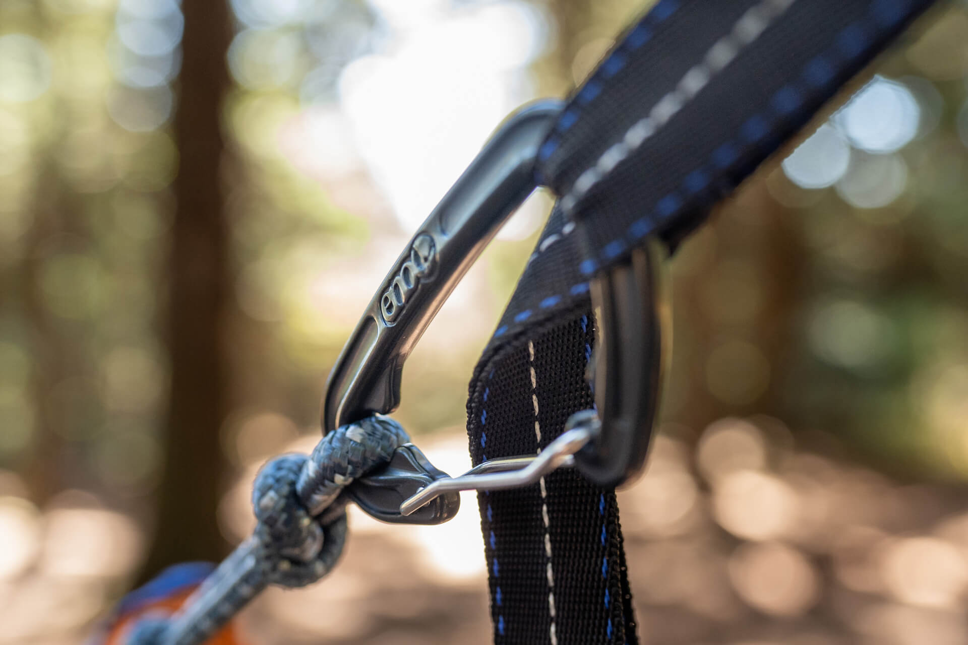 ENO Aluminum Wiregate Carabiners - Lightweight Climbing Gear for Hiking, Camping & Outdoor Adventures