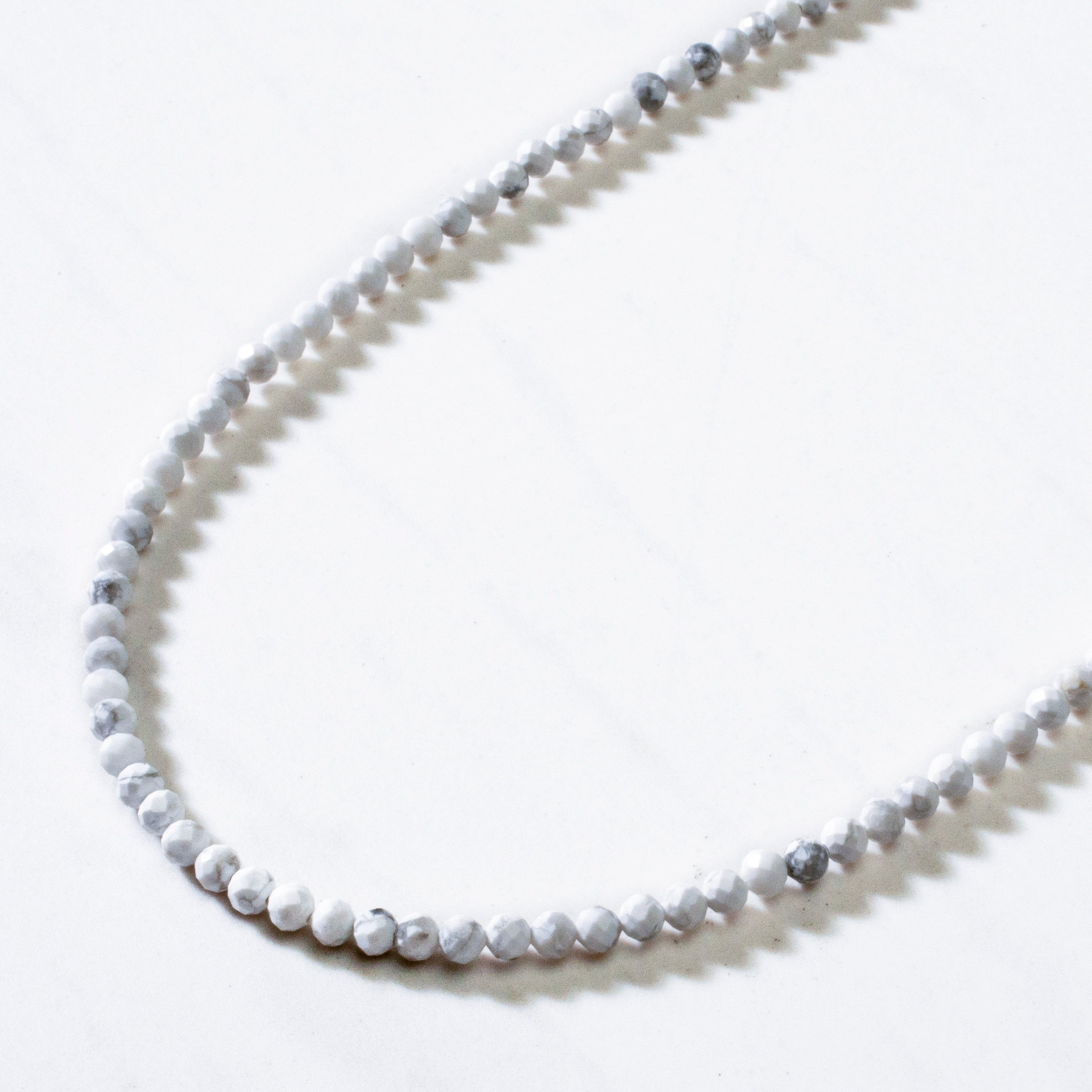 3mm Howlite Faceted 31