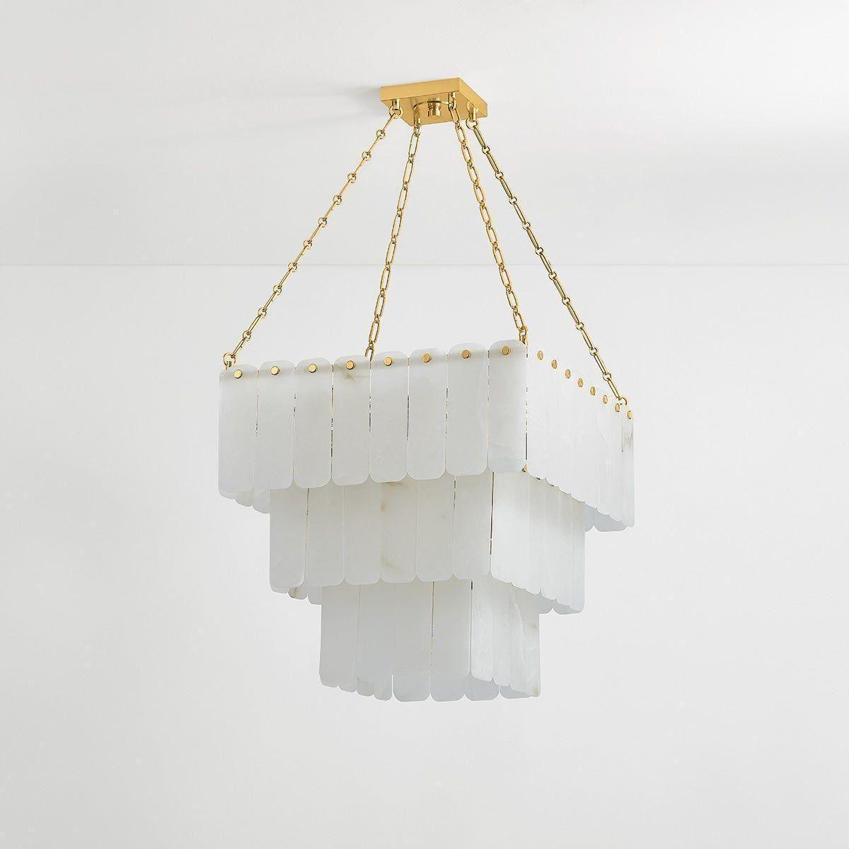 Stunning 33-Light Moissanite Chandelier - Elegant Crystal Ceiling Light Fixture for Dining Room, Living Room & Bedroom Decor