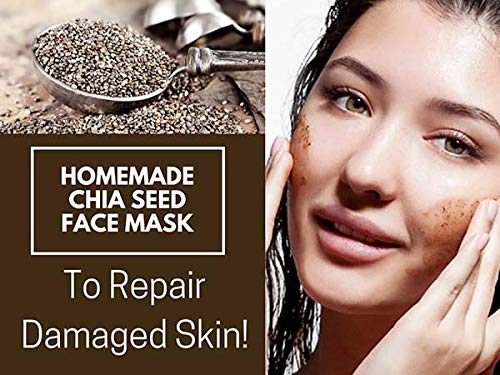 MGBN Beauty Gelatin with Chia Seed Powder - 2-in-1 Face Mask & Hair Removal Treatment for Healthier Skin (25g) | DIY Skincare & Spa Day Essential