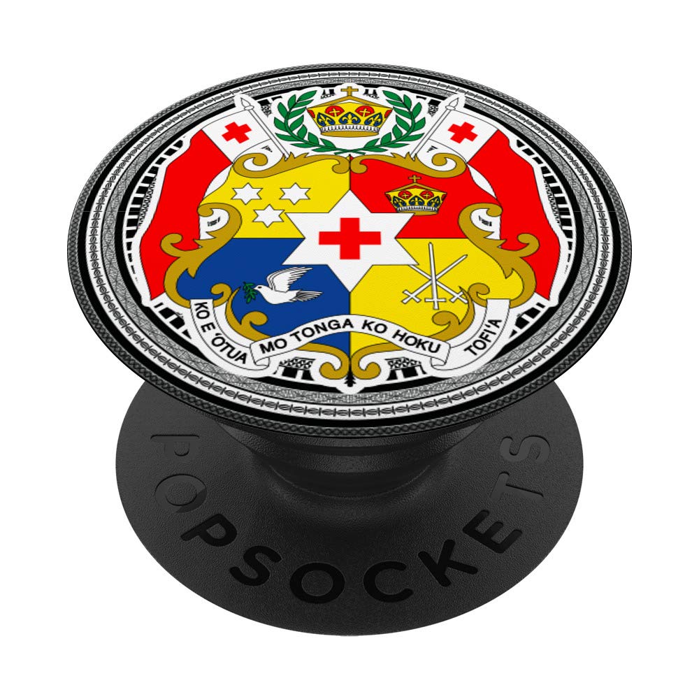 Sila Tonga Mat Ma'a Tonga PopSockets PopGrip - Interchangeable Phone & Tablet Stand with Strong Grip for iPhone, Samsung, iPad | Perfect for Work, Travel, and Everyday Use