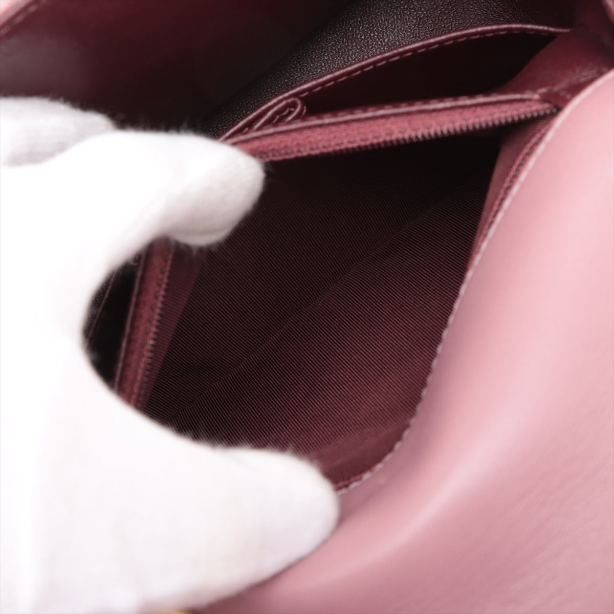 Chanel CC Logo Scallop Lambskin Single Flap Double Chain Bag in Old Rose - Luxury Designer Handbag for Women, Perfect for Date Night, Parties & Special Occasions