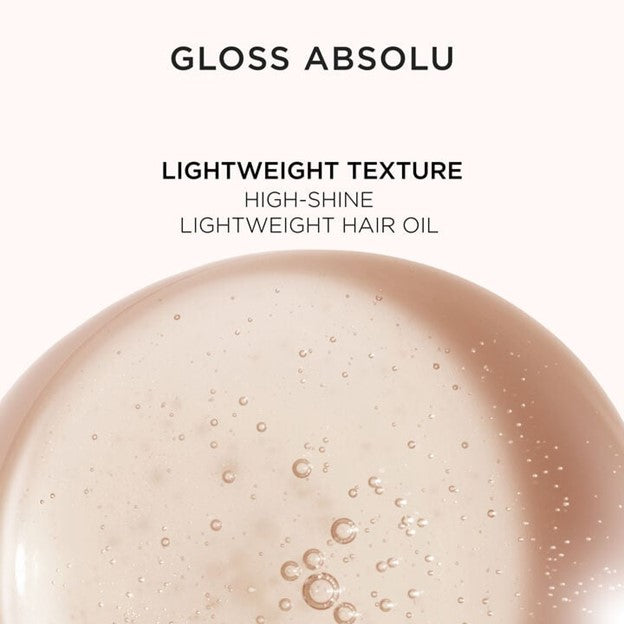 Glaze Drops High Gloss Lightweight Hair Oil - Shine & Nourish for All Hair Types - Perfect for Daily Styling & Frizz Control