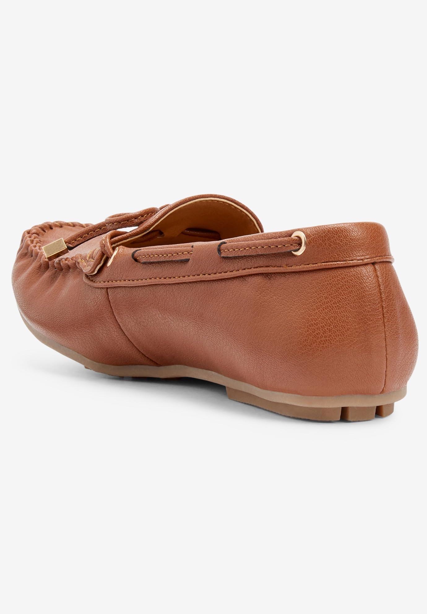 Comfortview Women's Wide Width The Ridley Flat - Comfortable Slip-On Shoes for Work, Travel & Everyday Wear