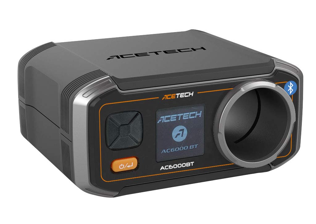 ACETECH AC6000 Airsoft Gun Speed Tester - High Precision BB Chronograph for Airsoft Rifles & Pistols | Perfect for Field Testing & Tournament Compliance