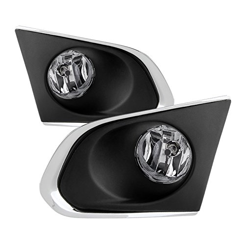 Jdragon LED Fog Light Kit Compatible with 2013-2016 Chevy Trax - Pair of Durable Bumper Lamps with Switch, Wiring Harness & Relay - Perfect for Night Driving & Off-Road Adventures