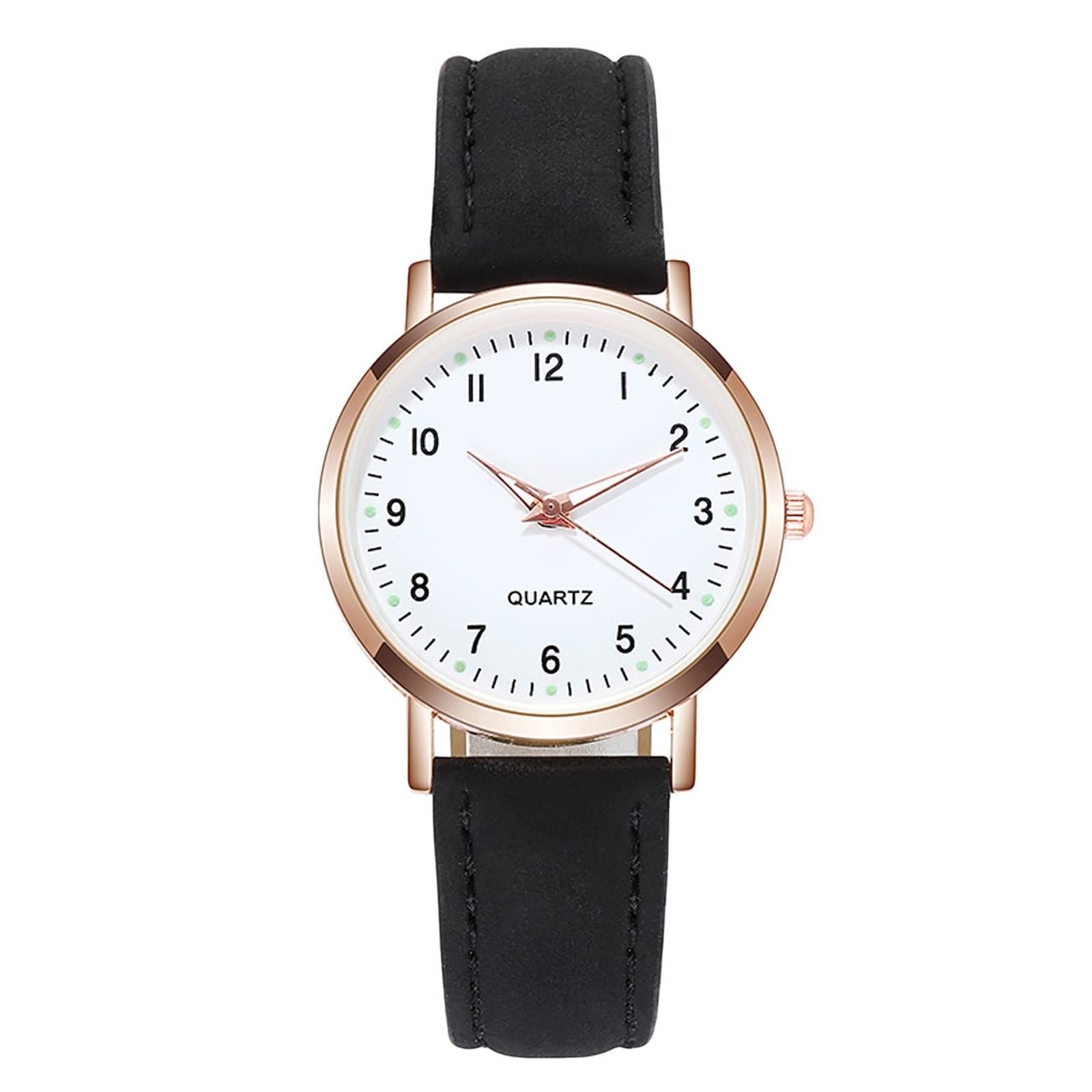 Luminous Women's Watch with Roman Numerals & Digital Scale - Stylish Frosted Dot & Star Design Wristband for Men and Women - Perfect for Casual Wear, Office, and Evening Events
