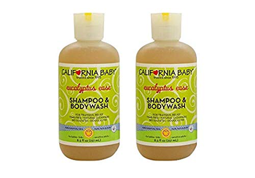 California Baby Tea Tree & Lavender Shampoo & Body Wash - USDA Certified Organic, 100% Plant-Based, Hypoallergenic for Dry & Sensitive Skin - Gentle Baby & Toddler Soap (8.5 fl oz) - Perfect for Daily Bath Time & Sensitive Skin Care