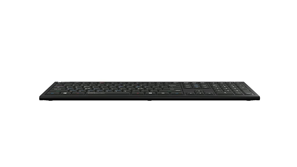 LogicKeyboard ASTRA 2 Series PC Wired Backlit Shortcut Keyboard for Windows OS - US English Layout - Ideal for Office Work, Gaming & Programming