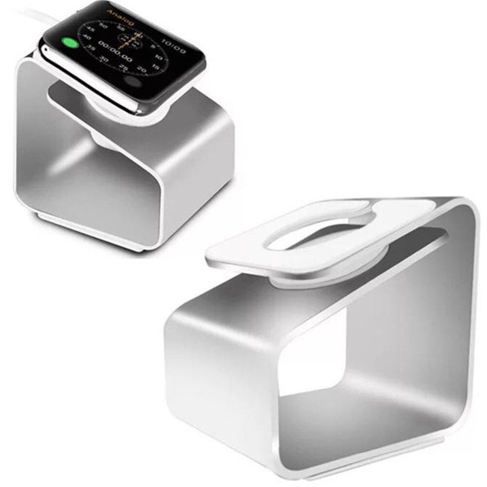 Premium Apple Watch Charger Stand - Fast Wireless Charging Dock for Apple Watch Series 9/8/7/6/SE - Nightstand Mode, Bedside Charging Station for Home & Office Use