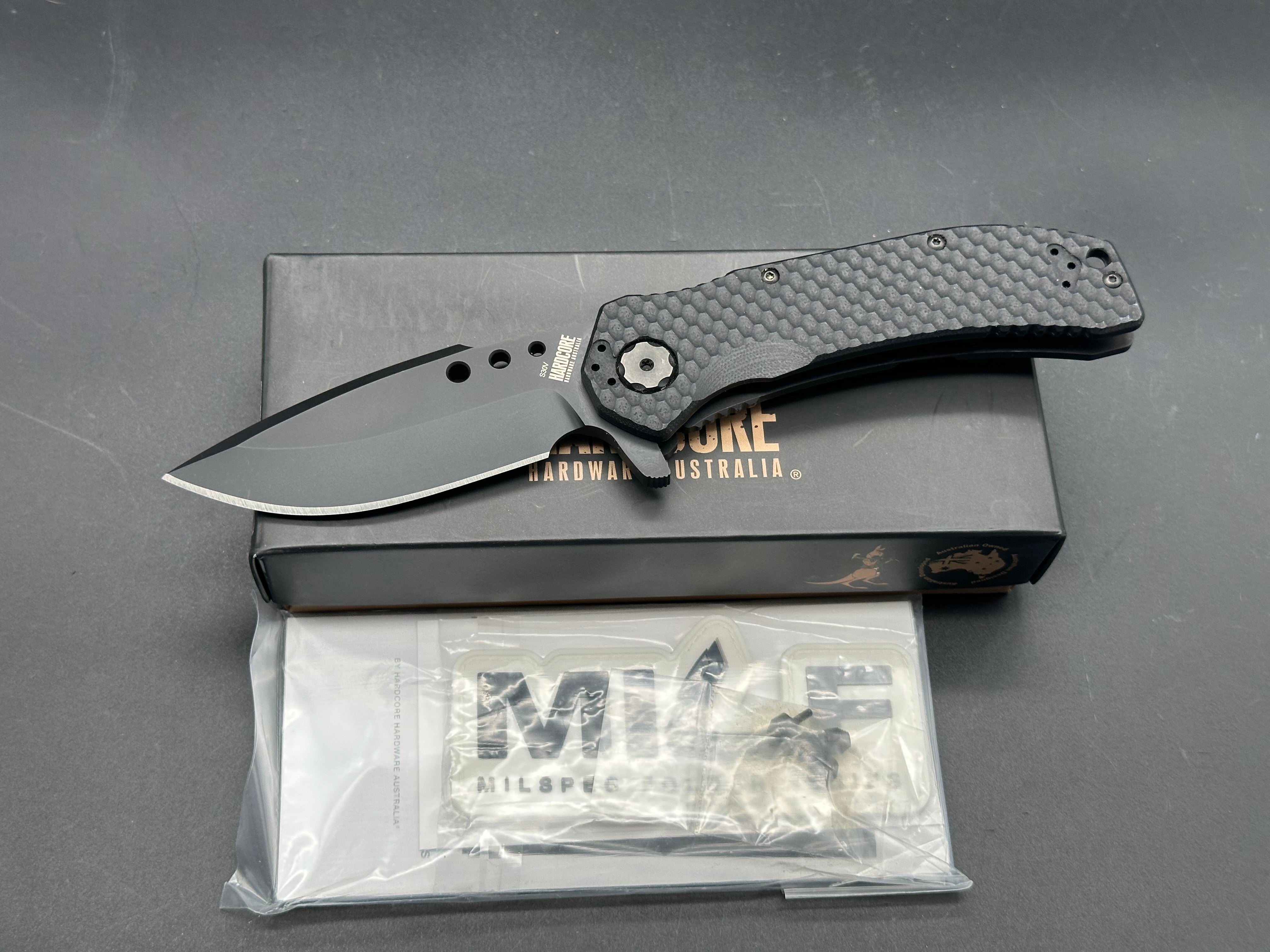 Halfbreed MILF 02 Knife - Premium Folding Pocket Knife for Camping, Hiking & Everyday Carry (EDC)